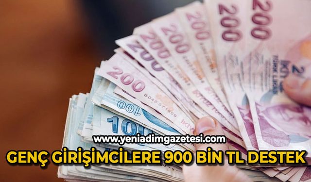 Genç girişimcilere 900 bin TL destek