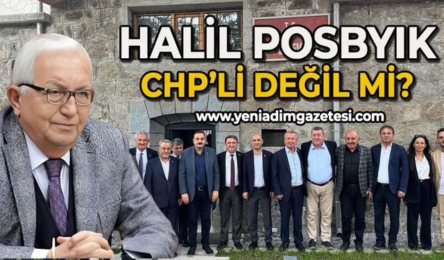 Halil Posbıyık CHP'li değil mi?