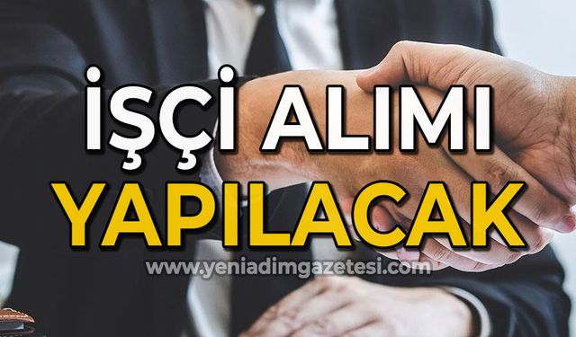 İşkur duyurdu: Personel alımı yapılacak