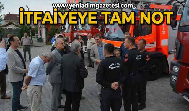 İtfaiyeye tam not!