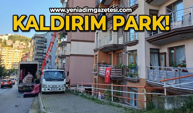 Kaldırım park!