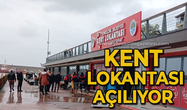 Kent Lokantası açılıyor