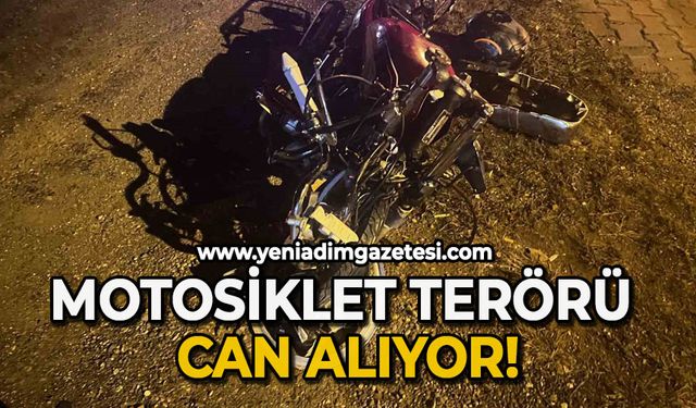 Motosiklet terörü can alıyor!