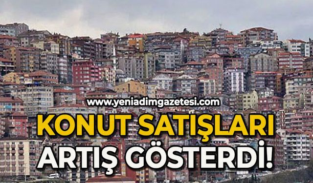 Zonguldak’ta konut satışları artış gösterdi