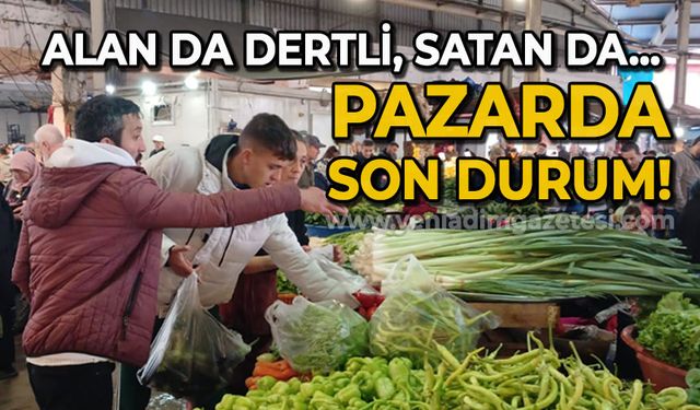 Alan da dertli satan da: Halk pazarında son durum