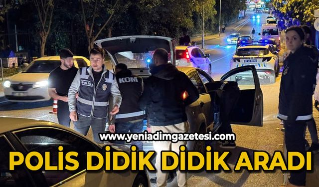 Zonguldak Emniyeti’nden asayiş ve trafik uygulaması