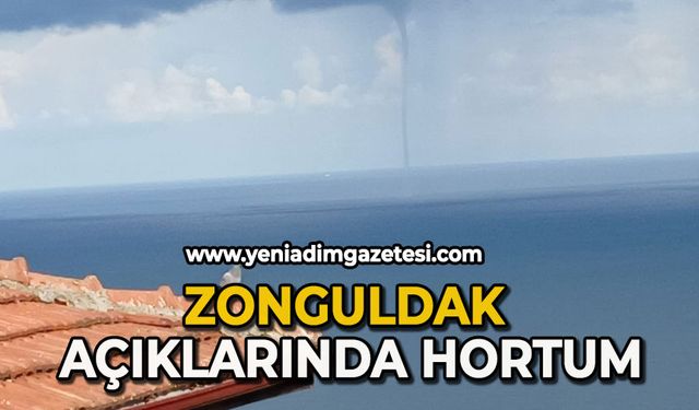 Zonguldak açıklarında hortum