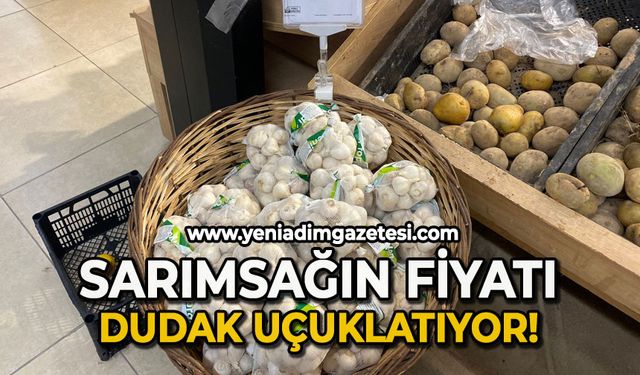 Sarımsağın fiyatı dudak uçuklatıyor!