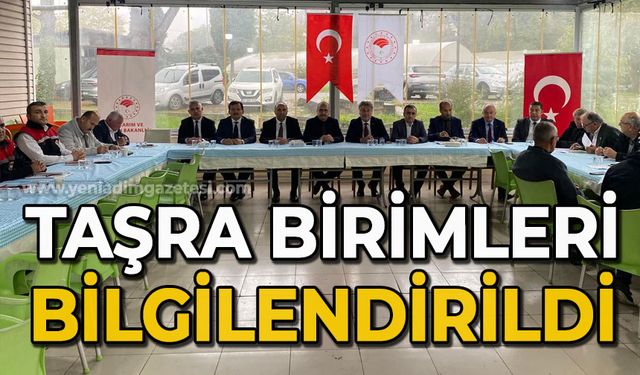 Taşra birimleri bilgilendirildi