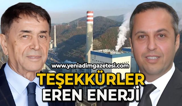 Teşekkürler Eren Enerji