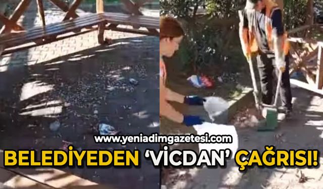 Belediyeden vicdan çağrısı!