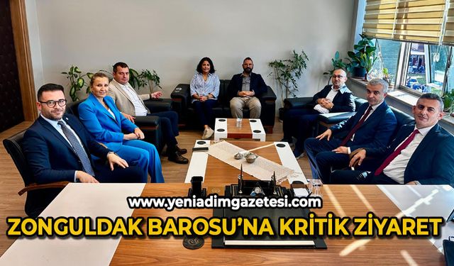 Zonguldak Barosu'na kritik ziyaret