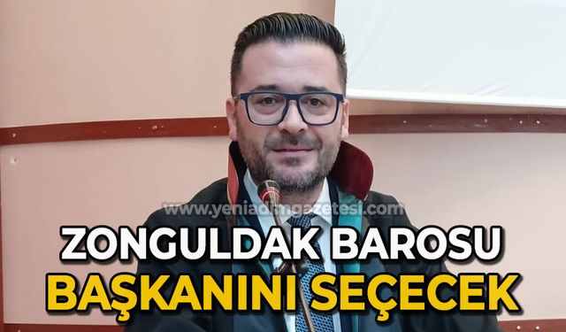 Zonguldak Barosu başkanını seçiyor