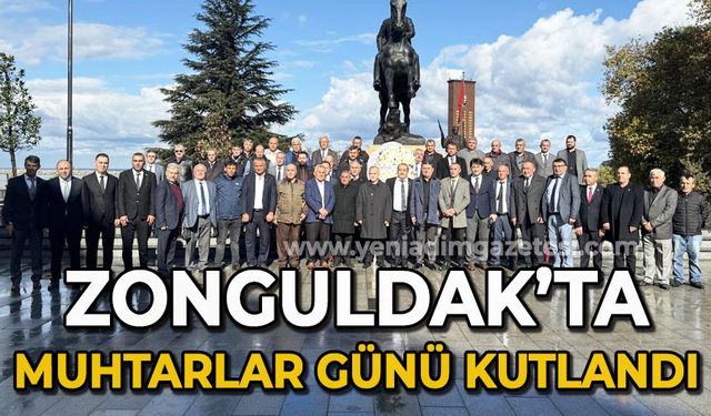 Zonguldak'ta Muhtarlar Günü kutlandı