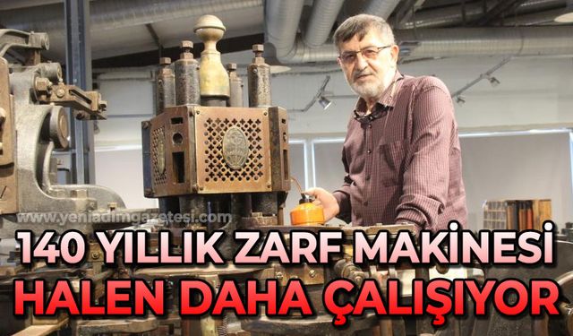 Müzenin en yaşlı üyesi: 140 yıllık zarf makinesi hala çalışıyor