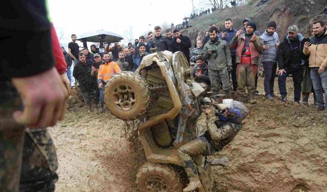 Çamur ve adrenalin bir arada