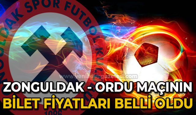 Orduspor - Zonguldakspor maçının bilet fiyatları açıklandı