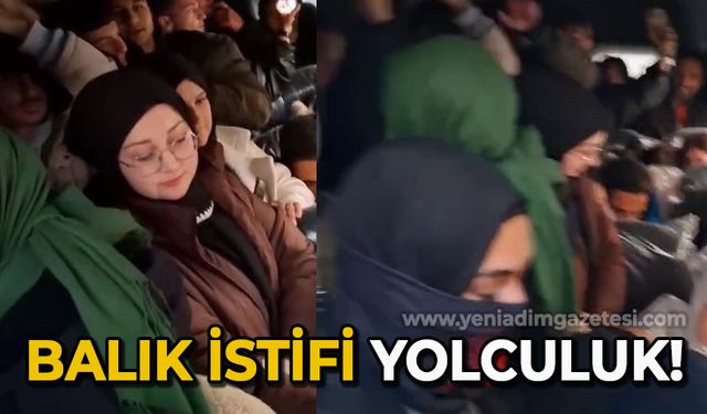 Balık istifi kamerada