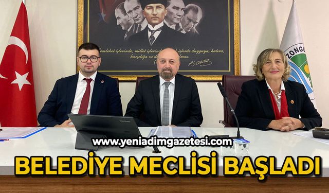 Belediye Meclisi başladı