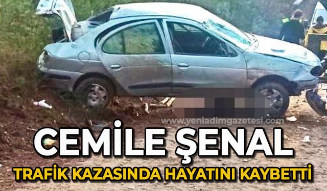 Cemile Şenal trafik kazasında hayatını kaybetti