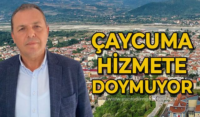 Adnan Tıska: Çaycuma'da önemli hizmetler yapıldı