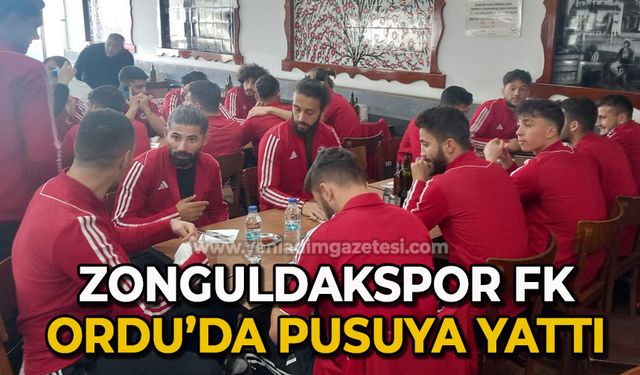 Zonguldakspor, Ordu'da pusuya yattı: Tam odak maç vaktini bekliyoruz!