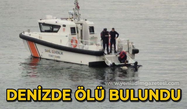 Denizde ölü bulundu!