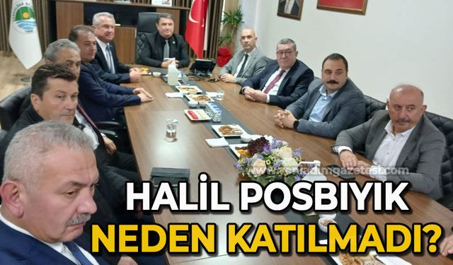 CHP'li belediye başkanları toplantısına Halil Posbıyık neden katılmadı?