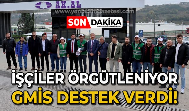 İşçiler örgütleniyor: GMİS destek verdi!