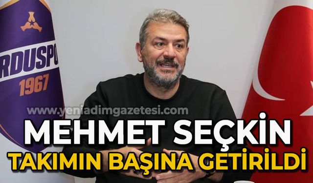 Takımın başına Mehmet Seçkin getirildi