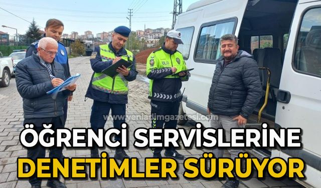 Öğrenci servisleri denetleniyor