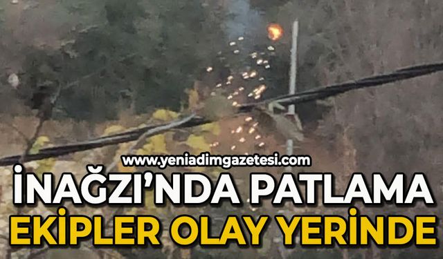 İnağzı’nda patlama: Ekipler olay yerinde