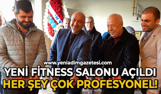 Zonguldak'a yeni fitness salonu açıldı: Her şey çok profesyonel!