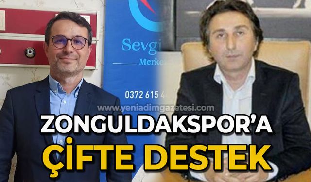 Zonguldakspor'a çifte destek