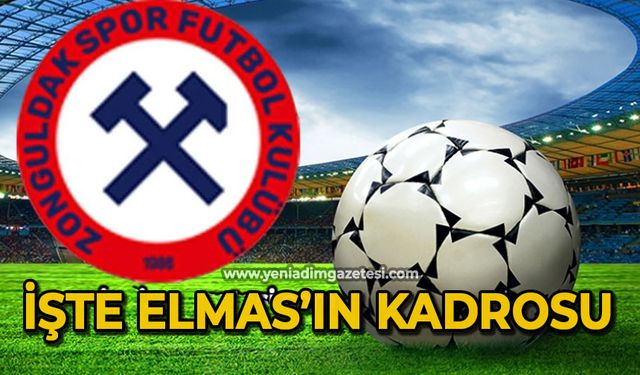 Zonguldakspor'un kadrosu açıklandı