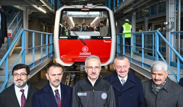 Türk mühendislerin ürünü ilk metro hattı