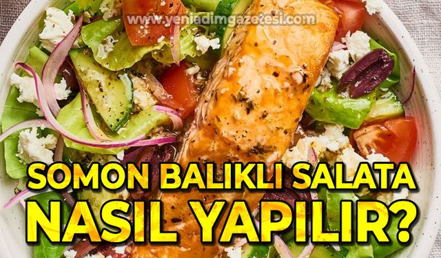 Avokadolu Somon Salatası nasıl yapılır?