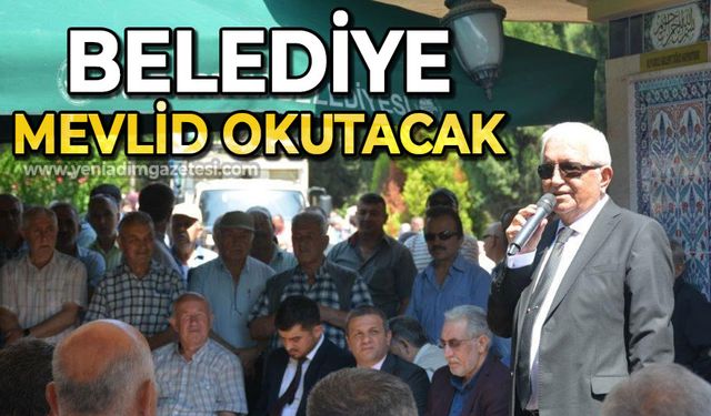 Belediye mevlid okutacak