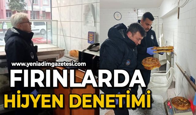 Fırınlarda hijyen ve gramaj denetimi