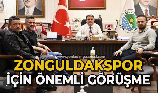 Zonguldakspor için önemli görüşme