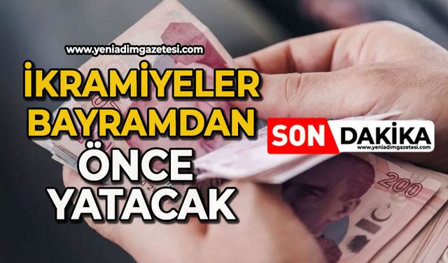 İkramiyeler bayramdan önce yatacak