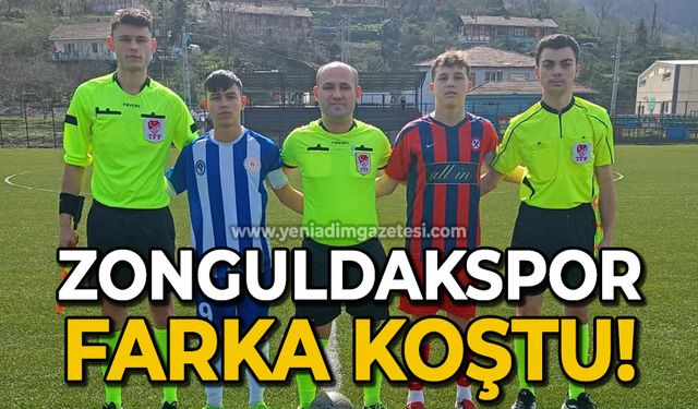 Zonguldakspor farka koştu