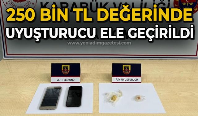 250 bin TL’lik uyuşturucu ham maddesi ele geçirildi