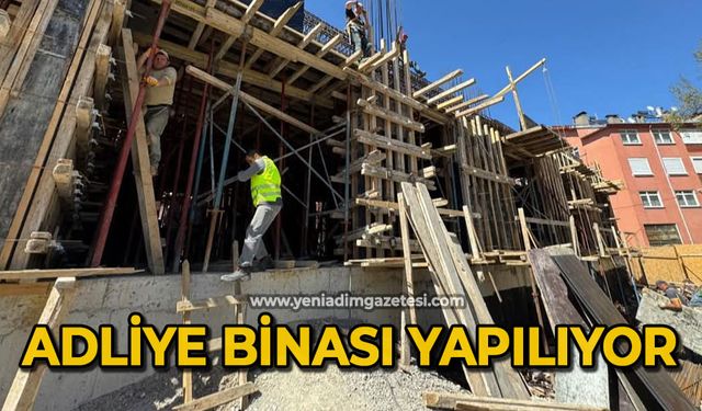 Adliye binası yapılıyor:  Çalışmalar sürüyor