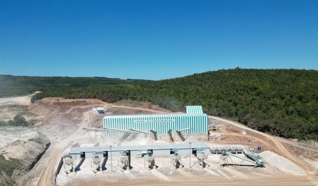 Büyükşehir’in tesisinde saatte 500 ton PMT üretiliyor
