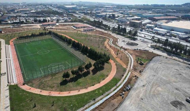 Gebze Millet Bahçesi’nde çalışmalar sürüyor