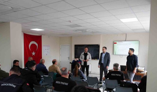 İtfaiye personeline ilk yardım eğitimi
