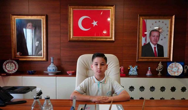 Küçük başkanın talimatı hemen yerine getirildi
