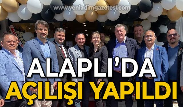 Alaplı’da açılışı yapıldı