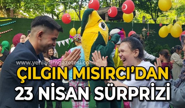 ‘Çılgın Mısırcı’dan özel eğitim çocuklar için yürek ısıtan 23 Nisan sürprizi